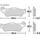 【メーカー在庫あり】 671HF キタコ SBS ブレーキパッド フロント/リア 06年以降 ドゥカティ ムルティストラーダ1200S モンスター695 セラミック 777-0671000 JP店