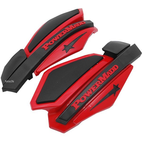 【USA在庫あり】 パワーマッド PowerMad ハンドガード スター 赤/黒 PM14202 JP店