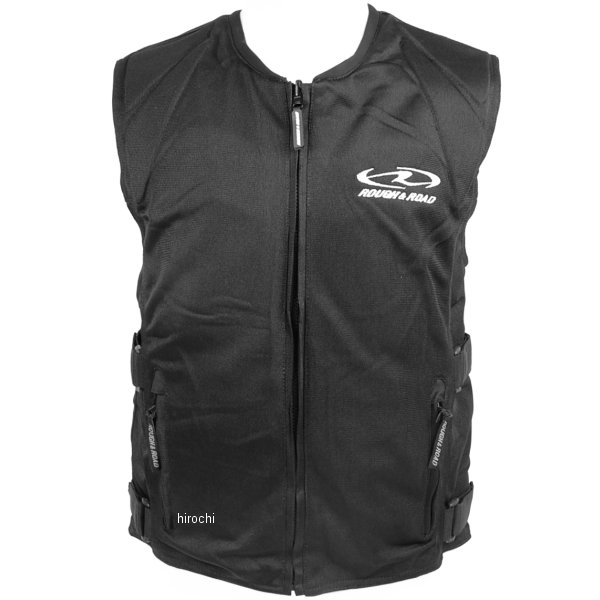 【メーカー在庫あり】 ラフ&ロード ボディープロテクターベスト 黒 LLサイズ RR10061BK4 JP店