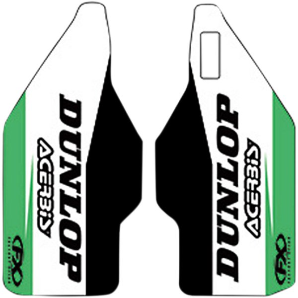 【USA在庫あり】 ファクトリーFX FACTORY EFFEX デカール フォークガード 04年-06年 KX250、KX125 4302-4588 JP店