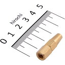 【メーカー在庫あり】 エスコ(ESCO) #200/28mm/M6x1.0 三割火口(プロパン用) 000012072479 JP