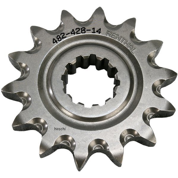 【USA在庫あり】 レンサル RENTHAL フロント スプロケット 14T/428 07年以降 KTM 85SX スチール ren482--428-14GP JP店