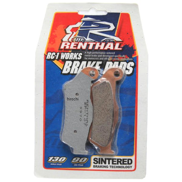 【USA在庫あり】 レンサル RENTHAL リア ブレーキパッド RC-1 フロント 03年以降 KTM (シンタード) renBP-107 JP店