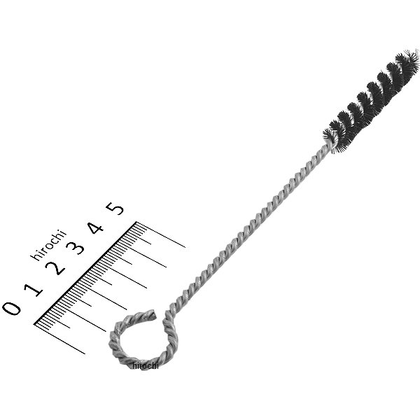 【メーカー在庫あり】 エスコ(ESCO) 9.5x160mm チューブブラシ(硬毛) 000012002133 JP 2