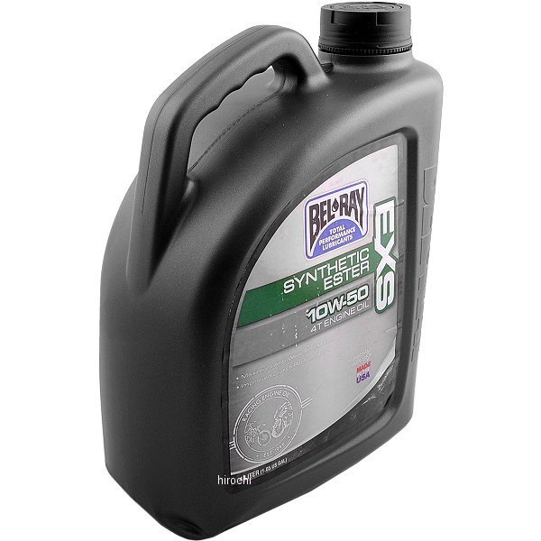 【USA在庫あり】 ベルレイ BEL-RAY 100%化学合成 4スト EXS エンジンオイル 10W50 4リットル 3601-0146 JP店