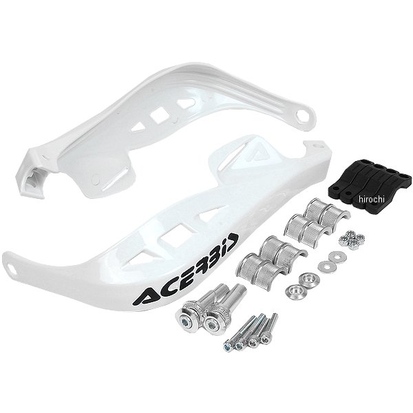【USA在庫あり】 アチェルビス ACERBIS Rally Profile ハンドガード ユニバーサルマウント付き 白 acb2205320002 JP店