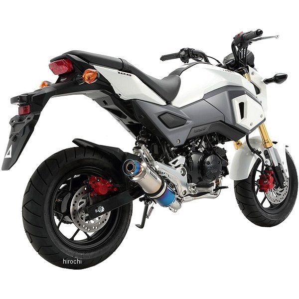 51 cc 〜125 cc  - ビームス BEAMS フルエキゾースト R-EVO 16年以降 グロム チタン G175-53-007 JP店