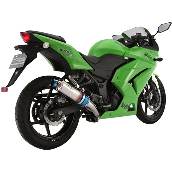ビームス BEAMS スリップオンマフラー R-EVO 09年-12年 ニンジャ250R ヒートチタン G409-53-P1J JP店