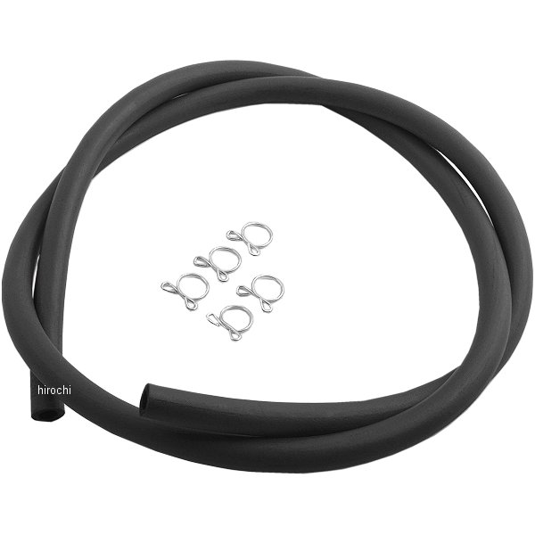 【メーカー在庫あり】 NBS バイクパーツセンター フューエルホース φ6 6mm×10mm×1m 黒 900313 JP店