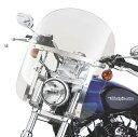 ハーレー純正 クイックリリース・コンパクト・ウインドシールド 88年以降 XL FXD ライトスモーク/ポリッシュ・ブレース 58602-04 JP店(2)
