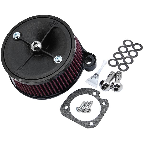 【メーカー在庫あり】 S&Sサイクル S&S Cycle エアクリーナーキット ステルス 91年-06年 XL CVキャブ 170-0093 JP店