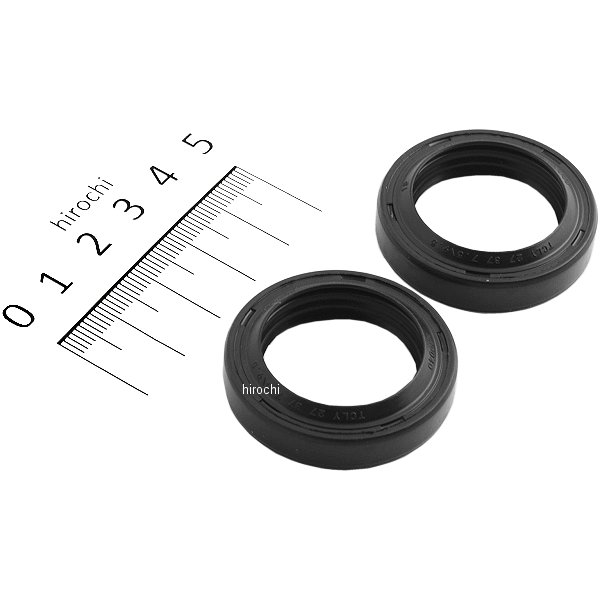 【USA在庫あり】 Parts Unlimited フロントフォークシール 69年-80年 CL125S CB100 27X37X7.5mm 2個売り FS-002 JP店