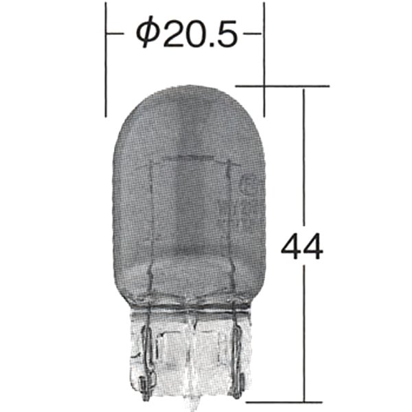 小糸製作所 白熱バルブ T20 12V21W ウェッジ 10個入り 1881 JP店