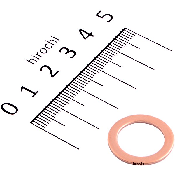 【メーカー在庫あり】 キジマ 銅ワッシャー 14.2×20mm×1.0t 1個 105-1433 JP店