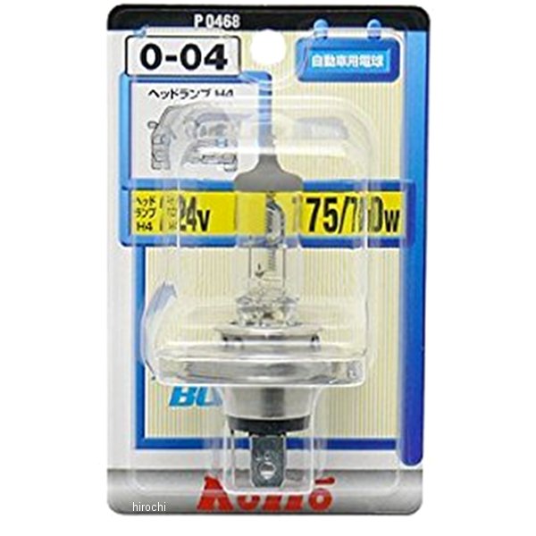 小糸製作所 ハロゲンバルブ H4 24V75/70W 1個入り P0468 JP店