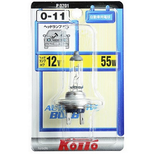 小糸製作所 ハロゲンバルブ H7 12V55W 1個入り P0701 JP店