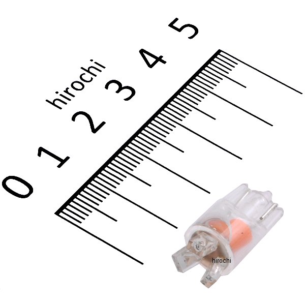 M&H マツシマ メーター ポジション ライセンス用 拡散タイプL700F 12v用 ウエッジ(中) オレンジ L705FOR JP店