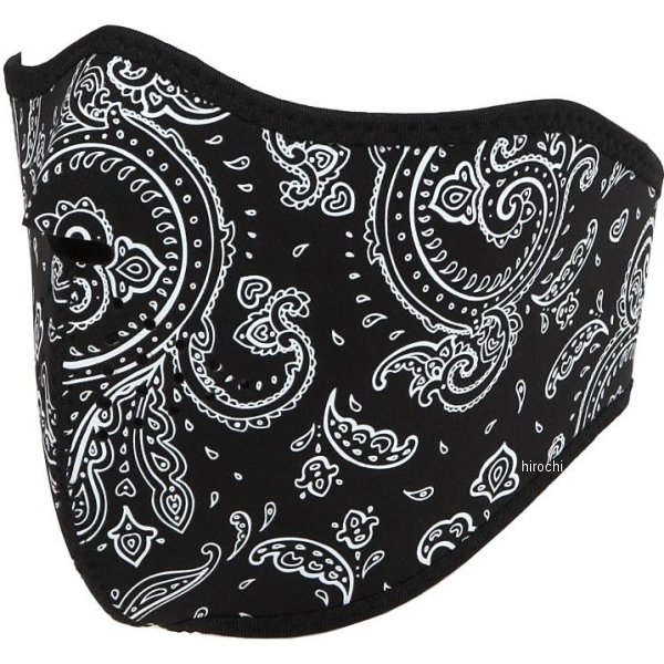 ☆【ネコポス対応】【RIDEZ】NEO BANDANA MASK PAISELY1 RNB01 　ライズ　フェイスマスク　ペイズリー1　マスク　花粉　PM2.5 ウイルス対策　　ライズインターナショナル【バイク用品】