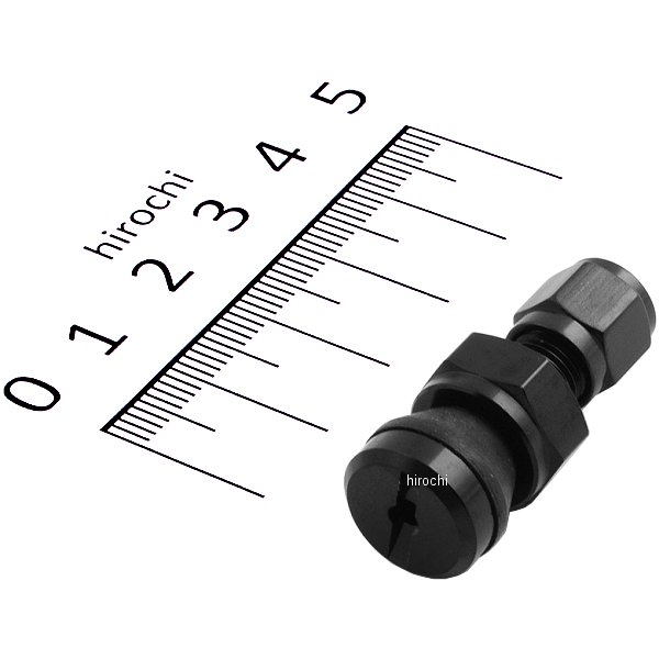 ゲイルスピード GALE SPEED エアバルブ ストレート 30mmアルミキャップ付き φ11.5対応 半ツヤ黒 282000..