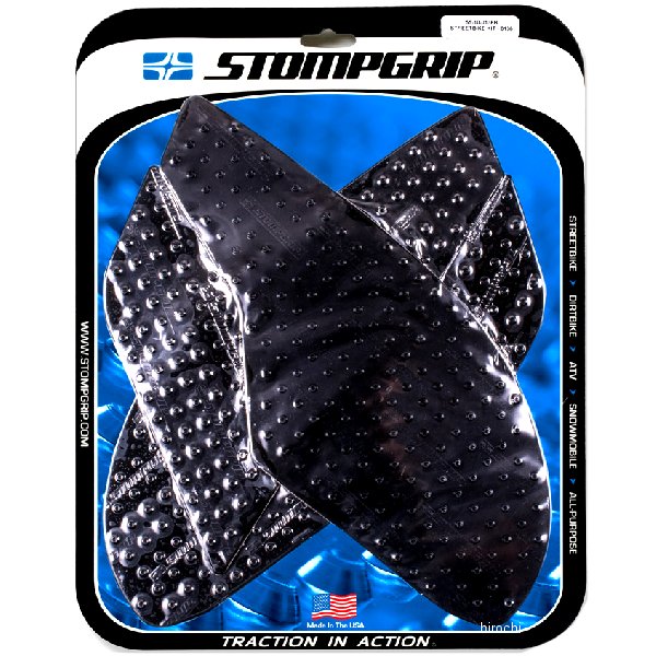 ストンプグリップ STOMPGRIP タンク グリップ 16年 SV650ABS 黒 55-10-0136B JP店