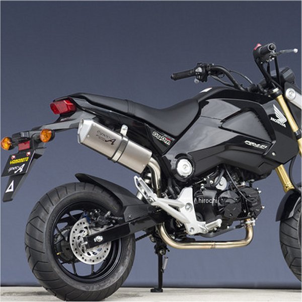 51 cc 〜125 cc  - ヤマモトレーシング フルエキゾースト 13年-15年 グロム UPタイプ TYPE-SA 10127-71US2 JP店