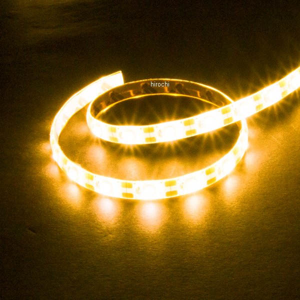 【メーカー在庫あり】 NBS バイクパーツセンター LEDテープ 黄 60cm 960505 JP店