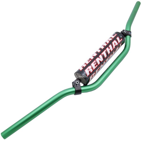 【USA在庫あり】 レンサル RENTHAL ハンドルバー 7/8インチ(22mm) RC 緑 ren971-08-GN-01-185 JP店