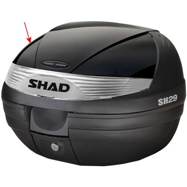 【メーカー在庫あり】 シャッド SHAD SH29専用 カラーパネル ブラックメタル D1B29E21 JP店