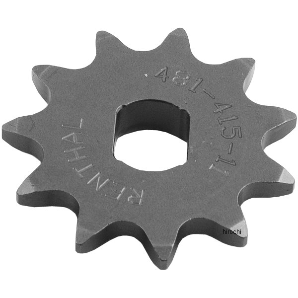 【USA在庫あり】 レンサル RENTHAL フロント スプロケット 11T/415 09年以降 KTM 50SX スチール 1212-0826 JP店