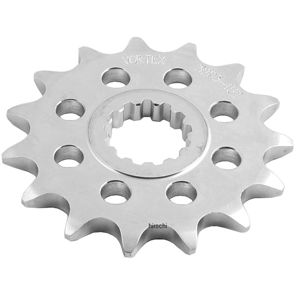 【USA在庫あり】 ボルテックス Vortex フロント スプロケット 15T/520 13年-15年 ZX-6R 1212-0616 JP店