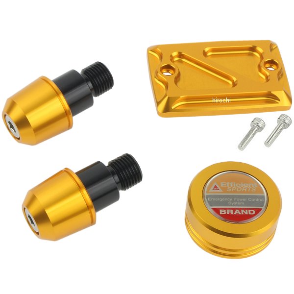 【メーカー在庫あり】 ポッシュ POSH ドレスアップ 17年以前 MT-09、MT-07 3点セット ゴールド 065049-04 JP店