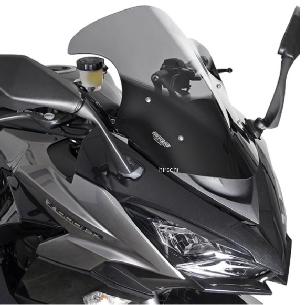 【メーカー在庫あり】 エムアールエー MRA スクリーン レーシング 17年以降 NINJA1000 スモーク 4025066158720 JP店