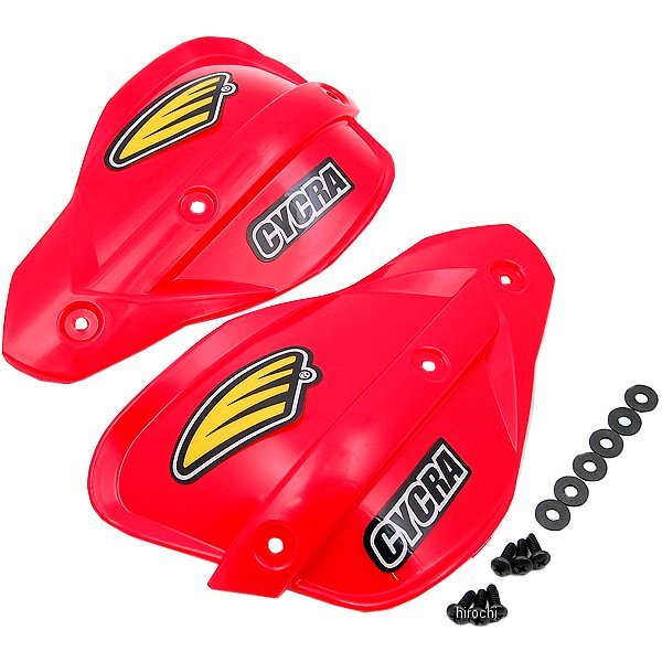 【USA在庫あり】 サイクラ CYCRA ハンドガード Probend用 補修用シールド 赤 1015-32 JP店