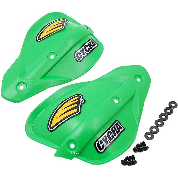 【USA在庫あり】 サイクラ CYCRA ハンドガード Probend用 補修用シールド 緑 1015-72 JP店