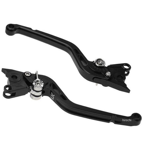 【メーカー在庫あり】 ユーカナヤ U-KANAYA ビレットレバーセット スタンダードタイプ ロング 07年-08年 GSX-R1000 黒 SU018-044-0101 JP店