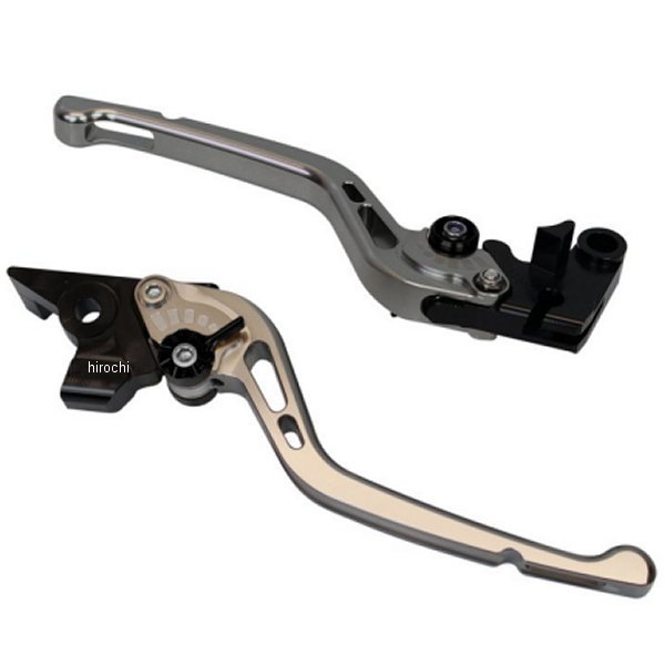 【メーカー在庫あり】 ユーカナヤ U-KANAYA ビレットレバーセット GPタイプ ロング CBR250R、CB250F、NS-1 チタン HO022-042-0506 JP店