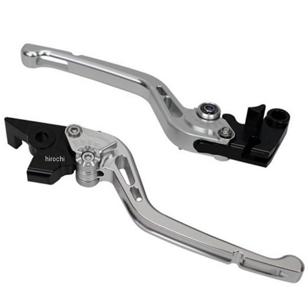 【メーカー在庫あり】 ユーカナヤ U-KANAYA ビレットレバーセット GPタイプ ロング ZZR250 シルバー KA034-005-0503 JP店