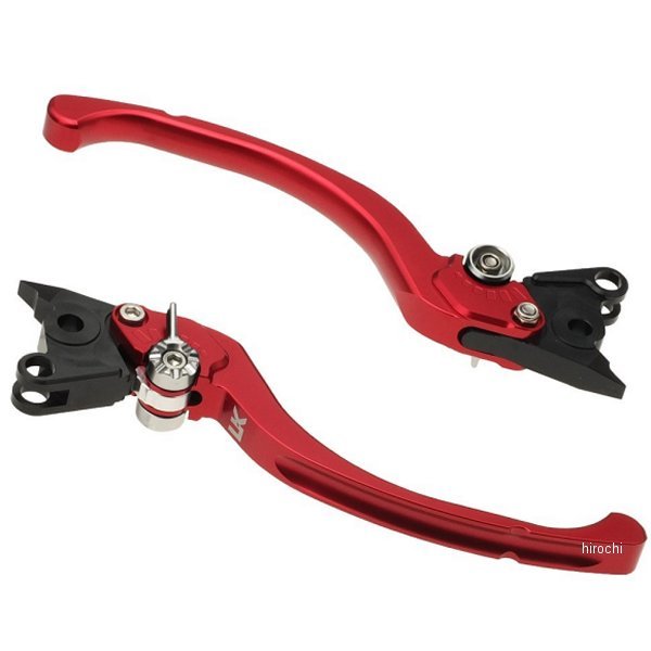 【メーカー在庫あり】 ユーカナヤ U-KANAYA ビレットレバーセット ツーリングタイプ 04年以降 トライアンフ ロケット3 赤 TR007-007-0805 JP店