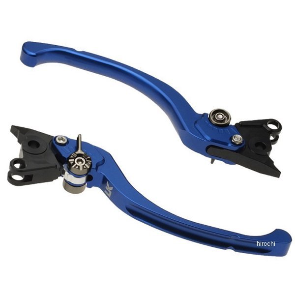 【メーカー在庫あり】 ユーカナヤ U-KANAYA ビレットレバーセット ツーリングタイプ 04年以降 トライアンフ スプリントST 青 TR011-007-0804 JP店