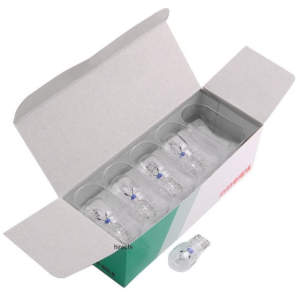 M&H マツシマ ノーマルバルブ 12V10W ウインカー球 (クリア) 1箱 (10個入り) B-WB18A JP店