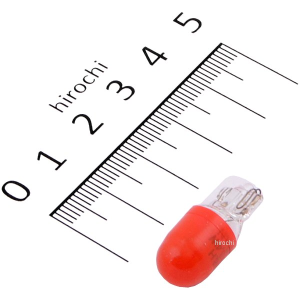 M&H マツシマ ノーマルバルブ 12V3.4W メーター/ポジション球 (レッド) (1個売り) 1PWB12RE JP店