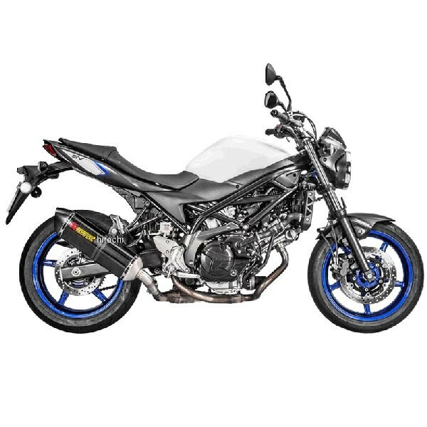 【メーカー在庫あり】 アクラポビッチ AKRAPOVIC スリップオンマフラー ヘックス JMCA対応 16年以降 SV650 ABS カーボン S-S6SO9-HRCJPP JP店