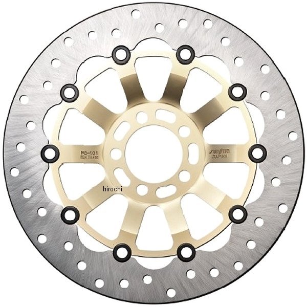 サンスター SUNSTAR リア ディスクローター カスタムタイプ 240mm 08年 フォルツァ ゴールド KR-904H JP店