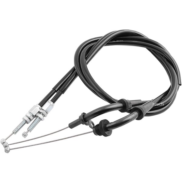 【メーカー在庫あり】 ハリケーン スロットルケーブル ダブル GSX400S カタナ GK77A 黒 HB4505 JP店