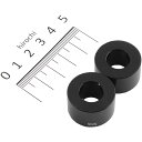 【メーカー在庫あり】 ポッシュ POSH カラーセット 厚さ15 内径12mm 外径25.6mm 2個入り 黒 121512-06 JP店