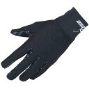 【メーカー在庫あり】 ラフ&ロード 秋冬モデル ストレッチクールマックスインナーグローブ 黒 LLサイズ RR8853BK4 JP店(2)