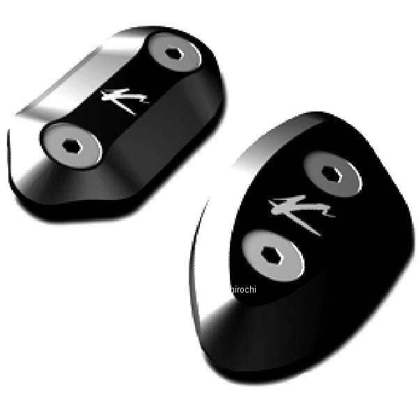 バルターモト Valter Moto ミラー ブロックオフ 07年-12年 ドゥカティ 1198、1098、848 黒 VMC-TAS13 JP店