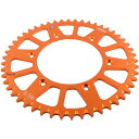 【USA在庫あり】 サンスター SUNSTAR リア スプロケット 50T/520 90年以降 KTM、フサベル アルミ オレンジ 1211-1338 JP店