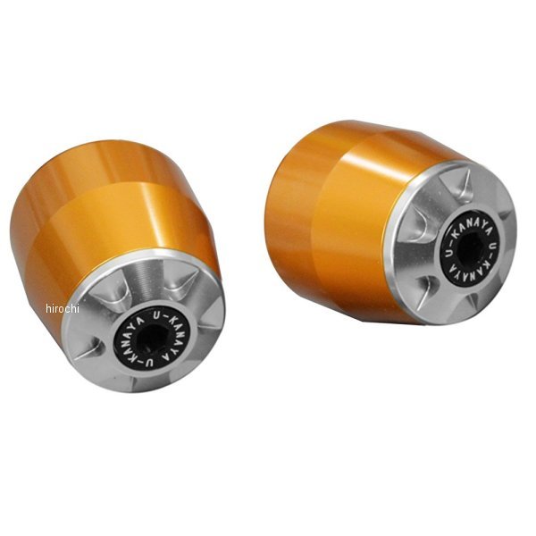 【メーカー在庫あり】 ユーカナヤ U-KANAYA アルミビレット バーエンド 04年以降 ファイアーブレード C..