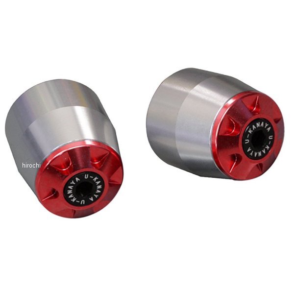 【メーカー在庫あり】 ユーカナヤ U-KANAYA アルミビレット バーエンド 16年以前 ニンジャ650、ニンジ..